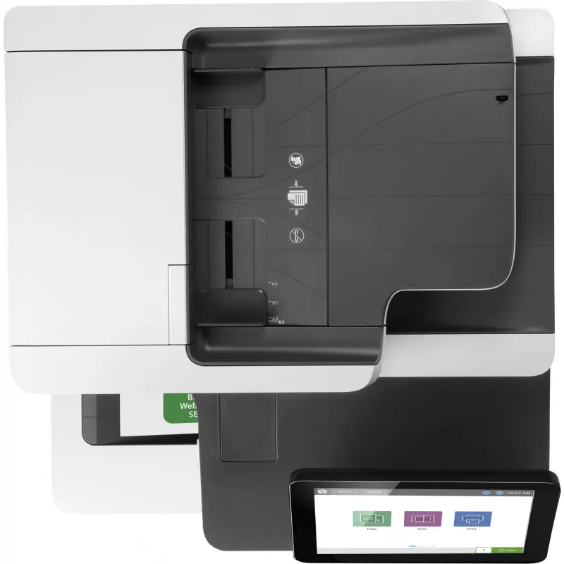 HP Color LaserJet Enterprise MFP M578dn, Laser, Farbdruck, 1200 x 1200 DPI, A4, Direktdruck, Weiß