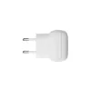 EU Flachwandladegerät d bramante re-charge Pro — 2× USB-C 25W, Indoor, Weiß