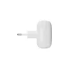 EU Flachwandladegerät d bramante re-charge Pro — 2× USB-C 25W, Indoor, Weiß
