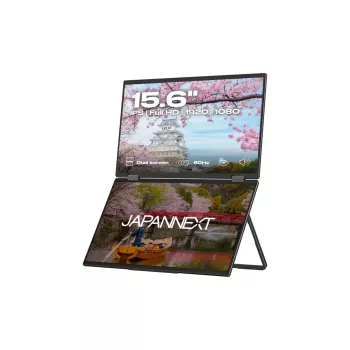 JAPANNEXT JN-DMD-IPS156F Computer-Monitor 39,6 cm (15,6 Zoll) 1920 x 1080 Pixel Full HD LCD Schwarz