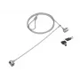 Laptop-Schloss Conceptronic CNBSLOCK15T 1,5 m Silber 2 Schlüssel