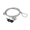 Laptop-Schloss Conceptronic CNBSLOCK15T 1,5 m Silber 2 Schlüssel