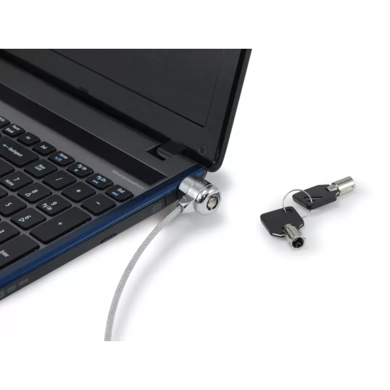 Laptop-Schloss Conceptronic CNBSLOCK15T 1,5 m Silber 2 Schlüssel