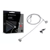 Laptop-Schloss Conceptronic CNBSLOCK15T 1,5 m Silber 2 Schlüssel