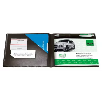 Persönlicher Organizer Sigel EF610 Kunstleder Kunststoff Schwarz
