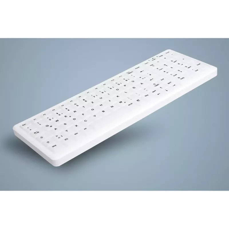 Active Key AK-C7000F-UVS-W/CH Tastatur Medizinisch USB Weiß Full-size Kabelgebunden Membran LED