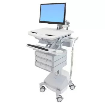 Multimedia-Wagen Ergotron StyleView Aluminium Grau Weiß