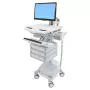 Multimedia-Wagen Ergotron StyleView Aluminium Grau Weiß
