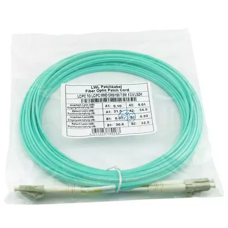 BlueOptics SRCABLE2M-BO InfiniBand Glasfaserkabel 2 m LC Beige