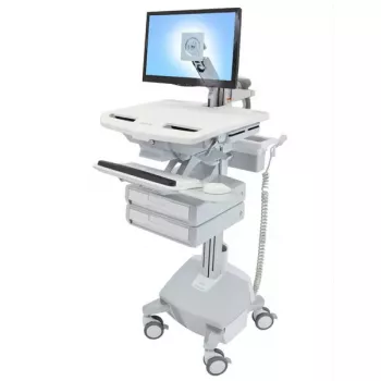 Multimedia-Wagen Ergotron StyleView Aluminium Grau Weiß