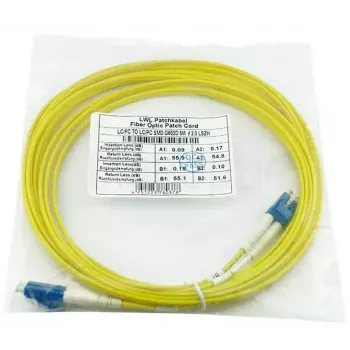 BlueOptics LRCABLE1M InfiniBand Glasfaserkabel 1m LC Gelb G.657.A1