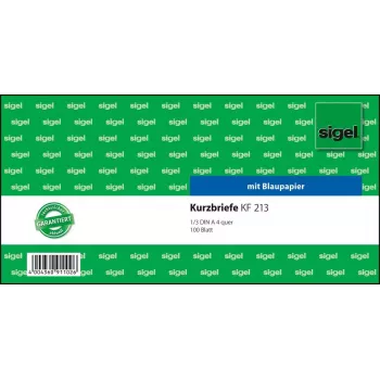 Journalpapier Sigel KF213