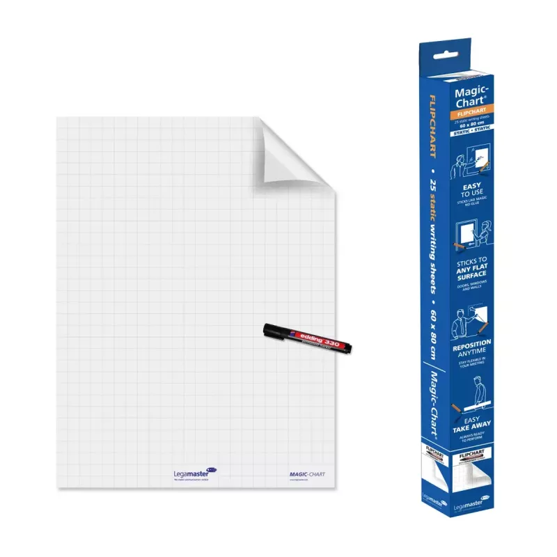 Flipchart-Folie Legamaster Magic-Chart 60x80cm
