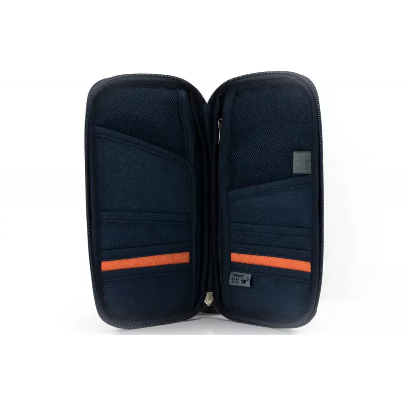 Safe Flight Blaue Polyester-Reisetasche TROIKA TRV20/DB