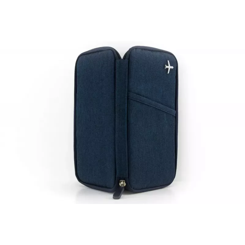 Safe Flight Blaue Polyester-Reisetasche TROIKA TRV20/DB