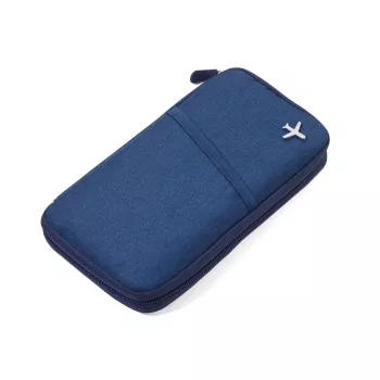 Safe Flight Blaue Polyester-Reisetasche TROIKA TRV20/DB