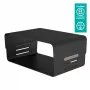Dataflex Addit Bento® Monitorerhöhung - verstellbar 123, freistehend, 20 kg, Höhenverstellung, Schwarz