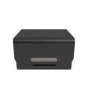 Dataflex Addit Bento® Monitorerhöhung - verstellbar 123, freistehend, 20 kg, Höhenverstellung, Schwarz