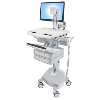 Multimedia-Wagen Ergotron StyleView Aluminium Grau Weiß