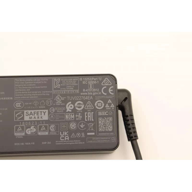 Lenovo 5A10W86250 Netzteil Innenbereich 65 W Schwarz