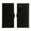 Folio-Handyhülle dbramante1928 Lynge für Samsung Galaxy S23 Ultra — schwarz, 3 Kartenfächer, passend für 6,8 Zoll