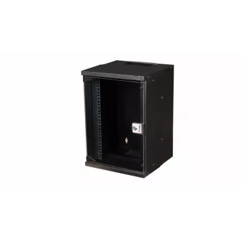 Equip Eco Mount 10' Schrank, 09U, 300X300MM, RAL9005 Schwarz