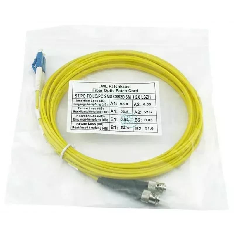 BlueOptics SFP3133BU5MK InfiniBand Glasfaserkabel 5 m Duplex LC Duplex ST