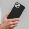 Woodcessories Bio Case Handyhülle Cover Schwarz iPhone 14 Plus 17 cm