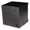 Wandmontierter Schrankschrank EQUIP EWM-06-3030-B 6U, 312 mm breit, 300–330 mm tief, schwarz
