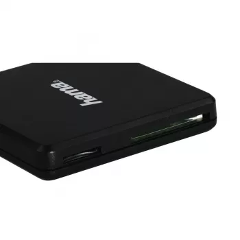 Hama 00124156 Kartenleser USB 3.2 Gen 1 (3.1 Gen 1) Typ-A Schwarz