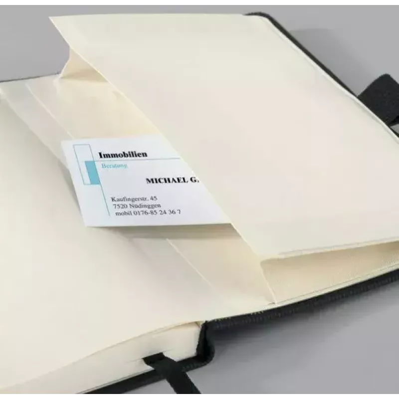 Schreibheft Sigel CO132 A6 194 Blatt Schwarz