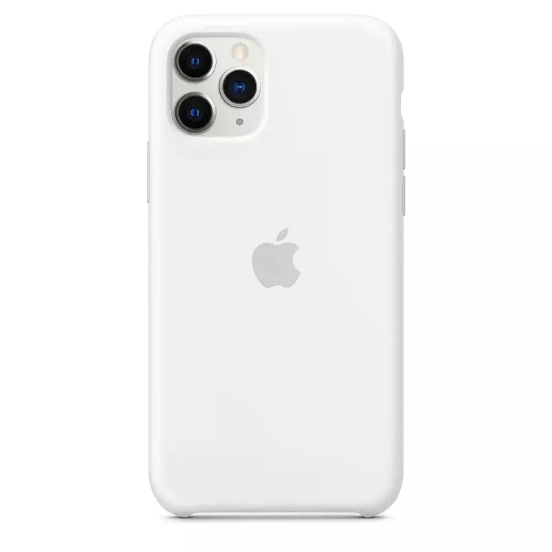 Apple iPhone 11 Pro Silikon-Hülle Weiß