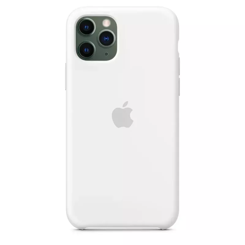 Apple iPhone 11 Pro Silikon-Hülle Weiß