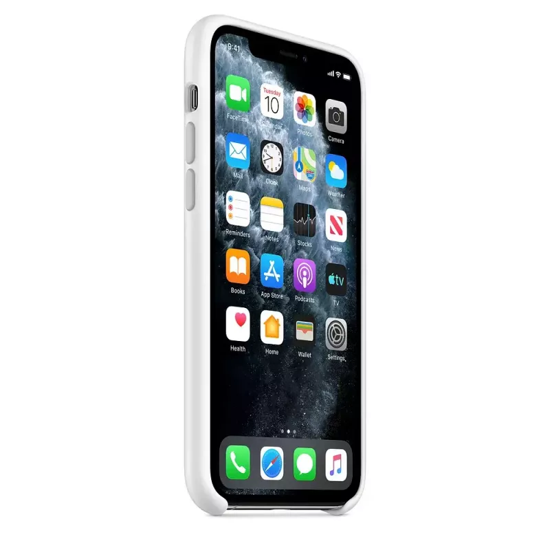 Apple iPhone 11 Pro Silikon-Hülle Weiß