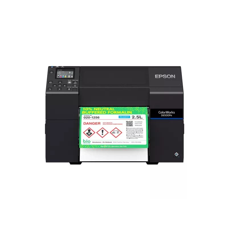 Epson ColorWorks CW-D6500Pe Farb-Etikettendrucker, Tintenstrahl, USB, Ethernet