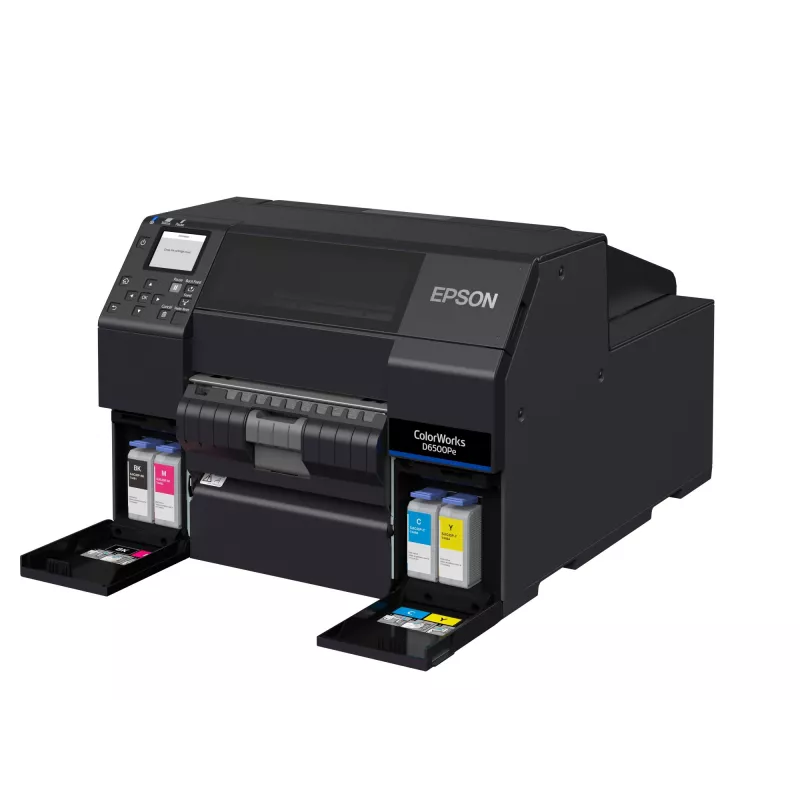 Epson ColorWorks CW-D6500Pe Farb-Etikettendrucker, Tintenstrahl, USB, Ethernet