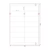 Selbstklebeetiketten MediaRange MRINK146