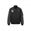 Bomberjacke ASUS ROG Cosmic Bomber Herren Regular Fit Langarm Schwarz Grau