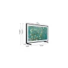 Samsung The Frame GQ32LS03CBU 81,3 cm (32 Zoll) Full HD Smart TV WLAN Schwarz