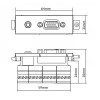 Steckdosenmodul VGA + 3,5 mm Vision TC3 VGAF3.5MM