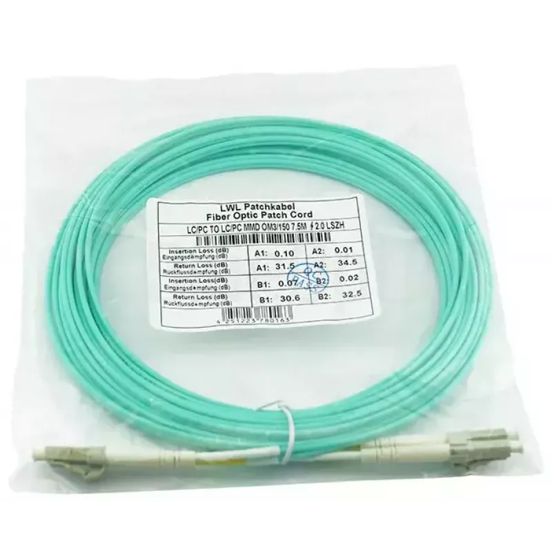 BlueOptics SRCABLE3M InfiniBand Glasfaserkabel 3 m LC Aqua