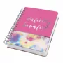 Schreibheft Sigel JN609 A5 240 Blatt Blau Pink Gelb