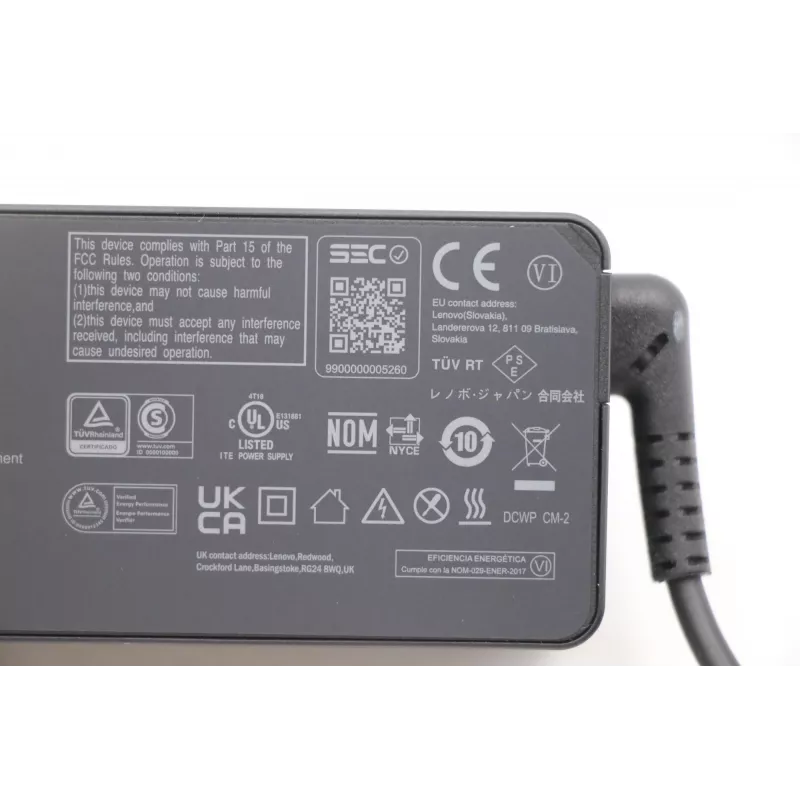 Lenovo 5A10W86251 Netzteil Innenbereich 65 W Schwarz