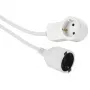 Hama Powerplug Stromverlängerung 3 m 2 AC-Steckdosen Innenbereich Weiß