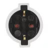 Hama Powerplug Stromverlängerung 3 m 2 AC-Steckdosen Innenbereich Weiß