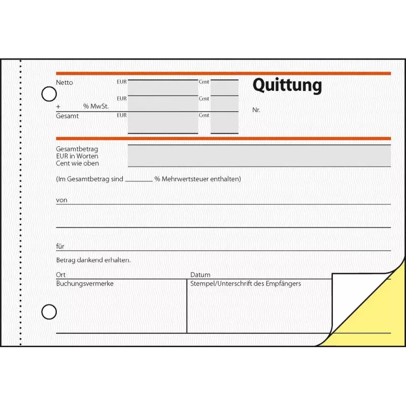Geschäftsformular Sigel SD021 Grün A6 Q