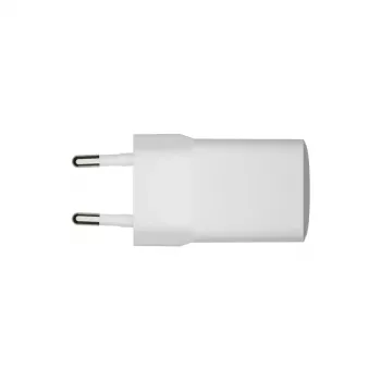 USB-C 30W + USB-A 18W Ladegerät für den Innenbereich von d bramante – Modell CH18EUWH7082, Weiß, AC 110–240V