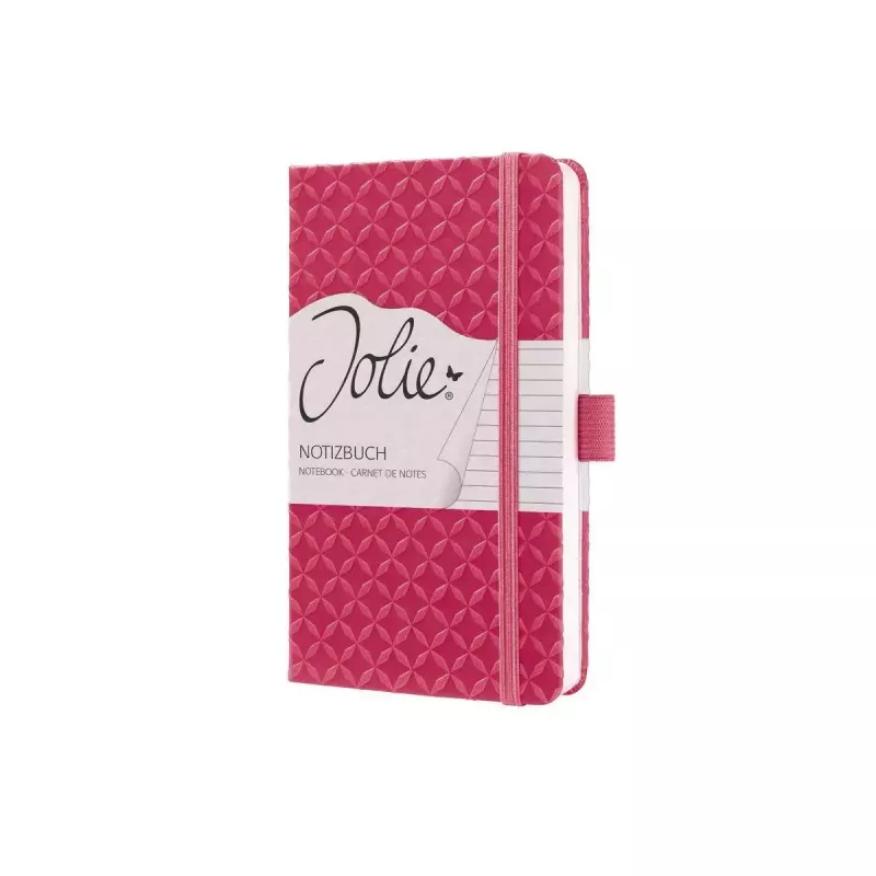 Schreibnotizbuch Sigel JN104 A6 174 Blatt Pink Liniert Hardcover
