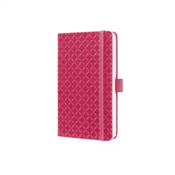 Schreibnotizbuch Sigel JN104 A6 174 Blatt Pink Liniert Hardcover