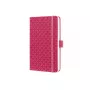 Schreibnotizbuch Sigel JN104 A6 174 Blatt Pink Liniert Hardcover